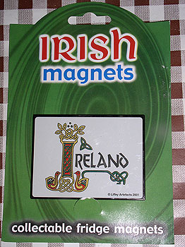 Irish Fridge Magnet - Book of Kells