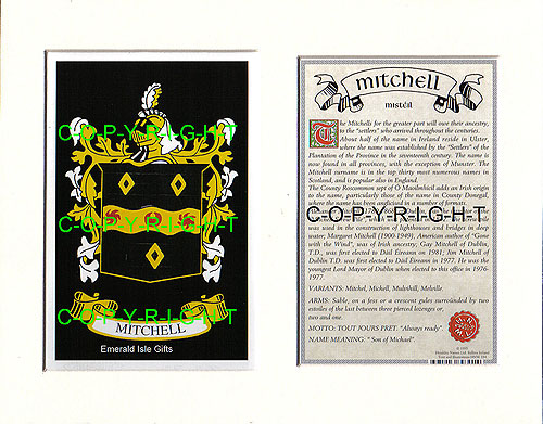 MILWARD to MONTFORD Family Crest and Name History