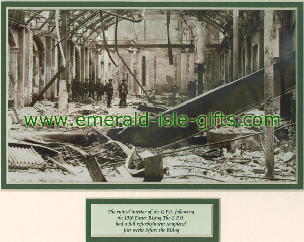 Easter Rising 1916 Ruined Interior Of GPO