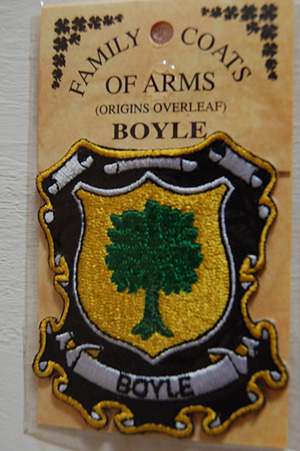 Boyle Embroidered Patch - Coat of Arms