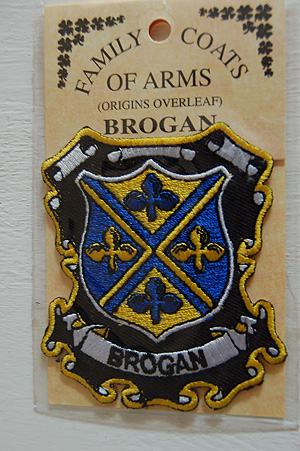 Brogan Embroidered Patch - Coat of Arms