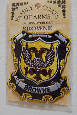 Browne Embroidered Patch - Coat of Arms