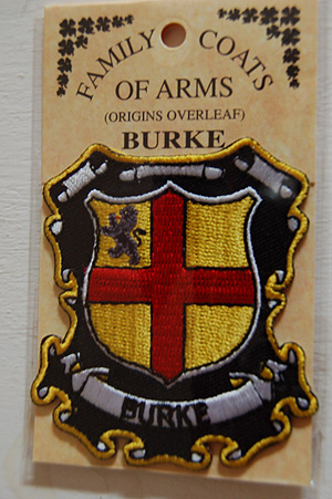 Burke Embroidered Patch - Coat of Arms