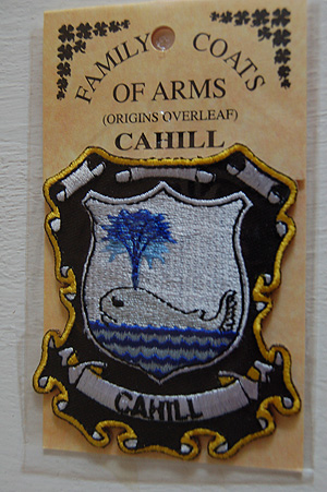 Cahill Embroidered Patch - Coat of Arms