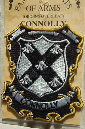 Connolly Embroidered Patch - Coat of Arms