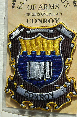 Conroy Embroidered Patch - Coat of Arms