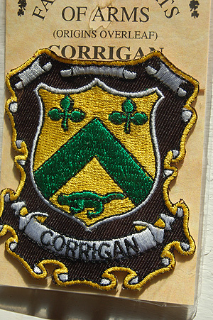 Corrigan Embroidered Patch - Coat of Arms