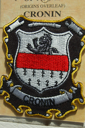 Cronin Embroidered Patch - Coat of Arms