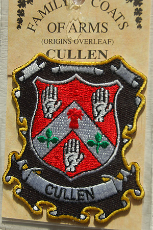 Cullen Embroidered Patch - Coat of Arms