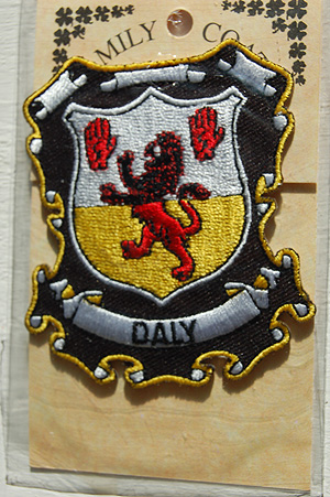 Daly Embroidered Patch - Coat of Arms