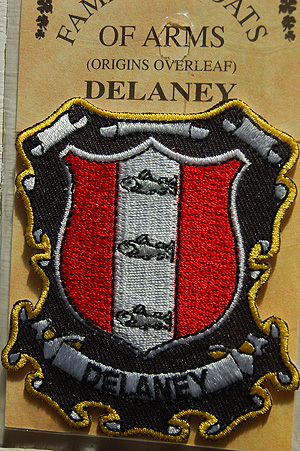 Delaney Embroidered Patch - Coat of Arms