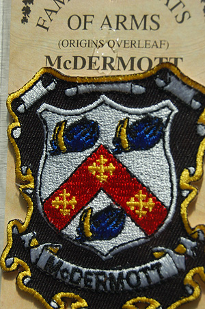 McDermott Embroidered Patch - Coat of Arms