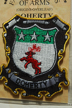 Doherty Embroidered Patch - Coat of Arms