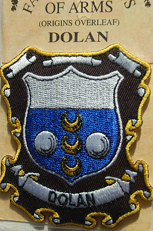 Dolan Embroidered Patch - Coat of Arms