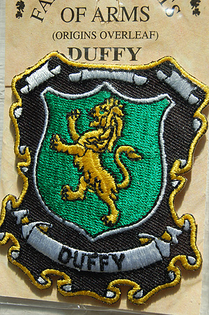 Duffy Embroidered Patch - Coat of Arms