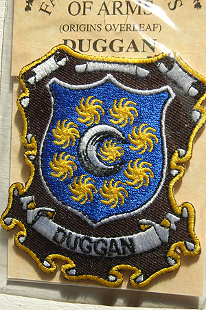 Duggan Embroidered Patch - Coat of Arms