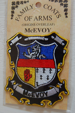 McEvoy Embroidered Patch - Coat of Arms