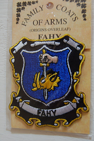 Fahy Embroidered Patch - Coat of Arms