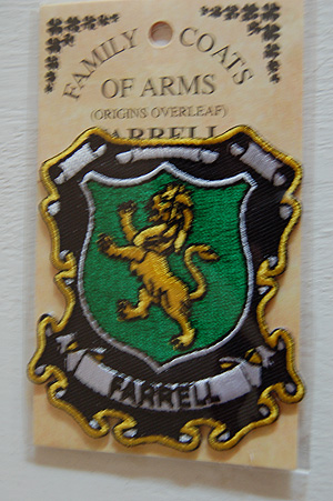 Farrell Embroidered Patch - Coat of Arms