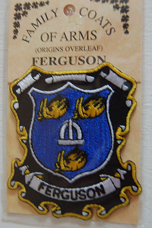 Ferguson Embroidered Patch - Coat of Arms