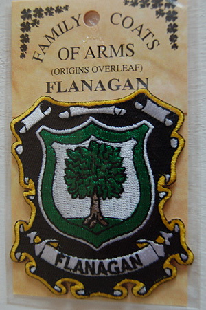 Flanagan Embroidered Patch - Coat of Arms