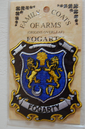 Fogarty Embroidered Patch - Coat of Arms