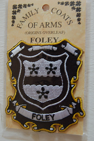 Foley Embroidered Patch - Coat of Arms