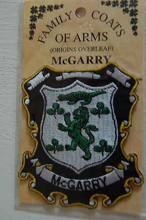 McGarry Embroidered Patch - Coat of Arms