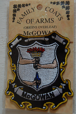 McGowan Embroidered Patch - Coat of Arms