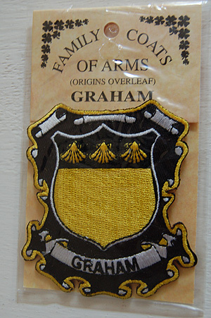 Graham Embroidered Patch - Coat of Arms