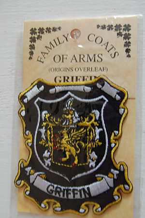 Griffin Embroidered Patch - Coat of Arms