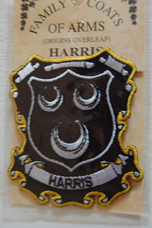 Harris Embroidered Patch - Coat of Arms