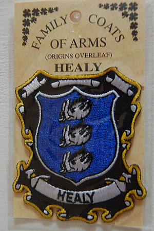 Healy Embroidered Patch - Coat of Arms