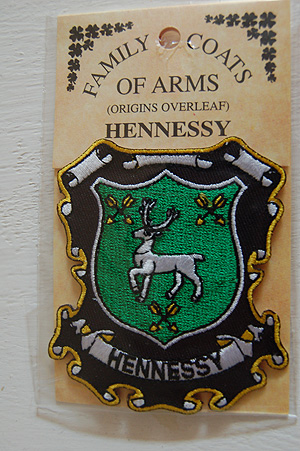 Hennessy Embroidered Patch - Coat of Arms