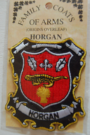 Horgan Embroidered Patch - Coat of Arms