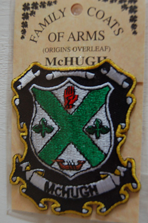 McHugh Embroidered Patch - Coat of Arms