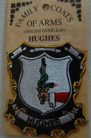 Hughes Embroidered Patch - Coat of Arms