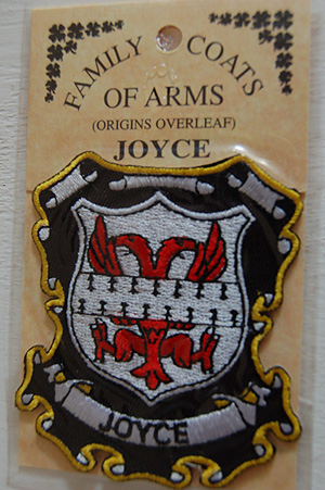 Joyce Embroidered Patch - Coat of Arms