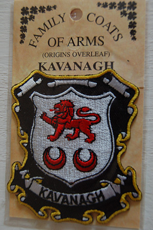 Kavanagh Embroidered Patch - Coat of Arms