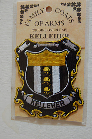 Kelleher Embroidered Patch - Coat of Arms