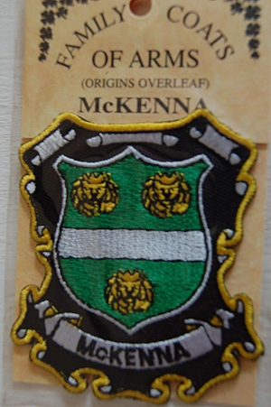 McKenna Embroidered Patch - Coat of Arms