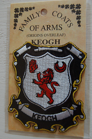 Keogh Embroidered Patch - Coat of Arms