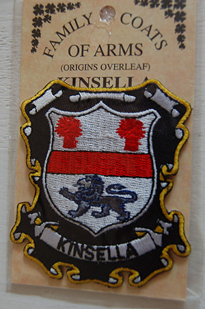 Kinsella Embroidered Patch - Coat of Arms