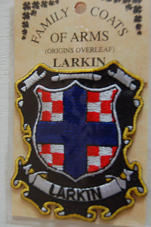 Larkin Embroidered Patch - Coat of Arms