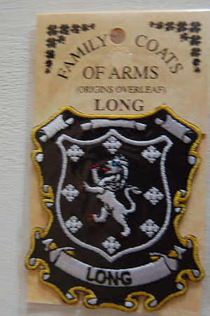 Long Embroidered Patch - Coat of Arms