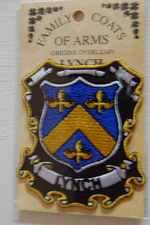 Lynch Embroidered Patch - Coat of Arms