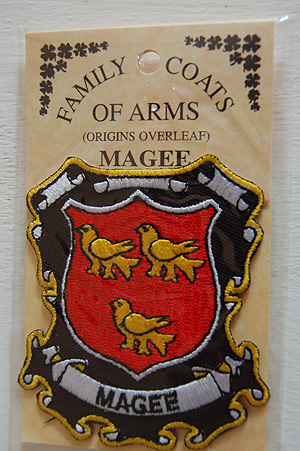 Magee Embroidered Patch - Coat of Arms