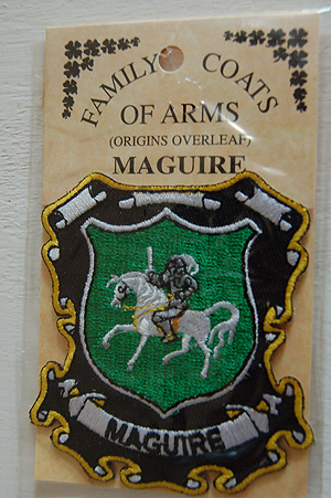 Maguire Embroidered Patch - Coat of Arms