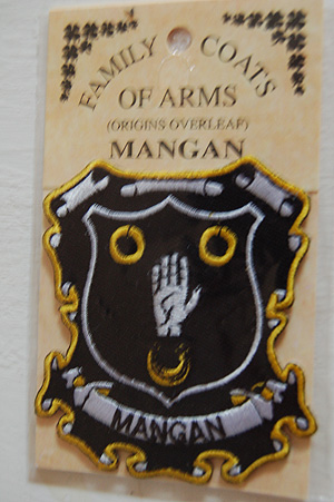 Mangan Embroidered Patch - Coat of Arms