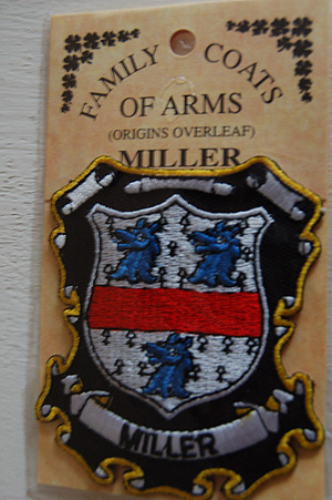 Miller Embroidered Patch - Coat of Arms